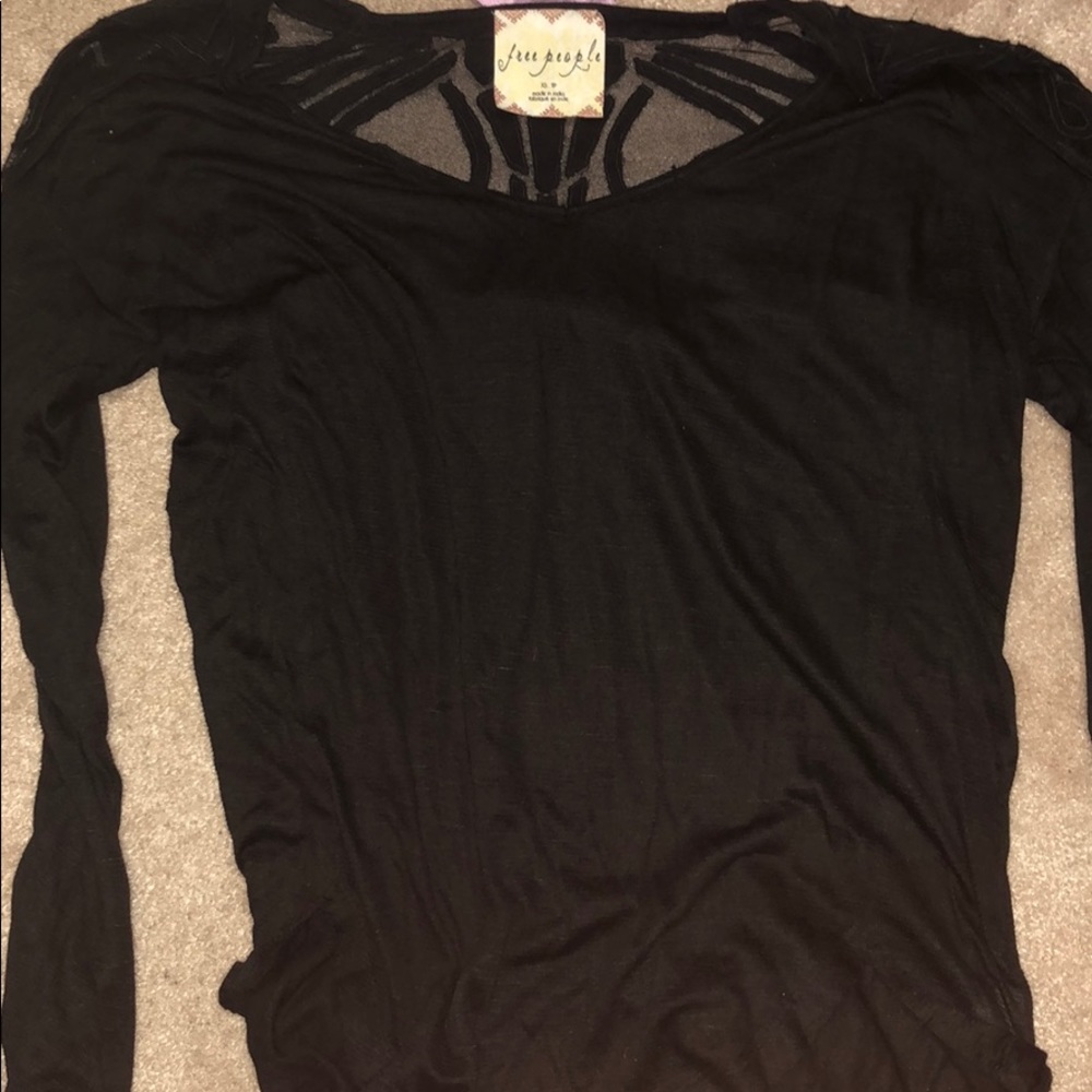 Black free people shirt